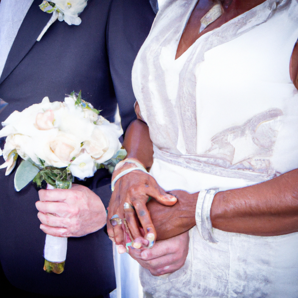 Photo de mariage aux Caraïbes